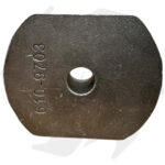 Supporto mozzo portalama rasaerba tagliaerba universale - immagine 4