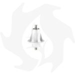 Mozzo portalama destro con filetto sinistro per trattorino rasaerba Castelgarden TC92