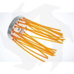 Testina decespugliatore spazzola 24 fili speciale pavimenti in alluminio - immagine 2