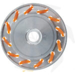 Testina decespugliatore spazzola 24 fili speciale pavimenti in alluminio - immagine 3