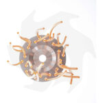 Testina decespugliatore spazzola 24 fili speciale pavimenti in alluminio - immagine 5