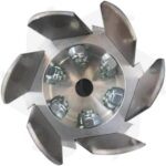 Fresa zappetta testina universale in alluminio per decespugliatore terreno professionale - immagine 4