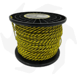 Bobina Filo tornado elicoidale 3/4mm silenziato per decespugliatore professionale 100/200 metri