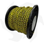 Bobina Filo tornado elicoidale 3/4mm silenziato per decespugliatore professionale 100/200 metri - immagine 3