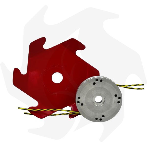Kit testina Apocalisse + disco antigroviglio Shuriken per decespugliatore (1) Kit testina Apocalisse + disco antigroviglio Shuriken per decespugliatore - immagine 1