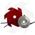 Kit testina Strike + disco antigroviglio Shuriken per decespugliatore - immagine 2