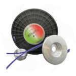 Kit testina strike con coppa distanziatore e filo quadro 4mm 100 metri - immagine 4