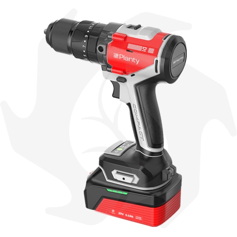 Trapano avvitatore con percussione 120Nm Planty PLX120 20V 6Ah