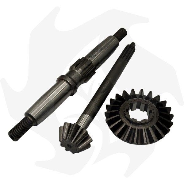 Coppia conica Z9-22 + albero porta fresa adattabile Ferrari 72 - 73 (1) Coppia conica Z9/22 + albero porta fresa adattabile Ferrari 72 - 73 - immagine 1